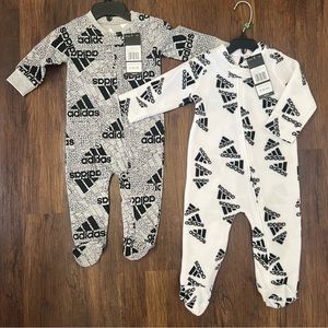 Adidas baby onesies